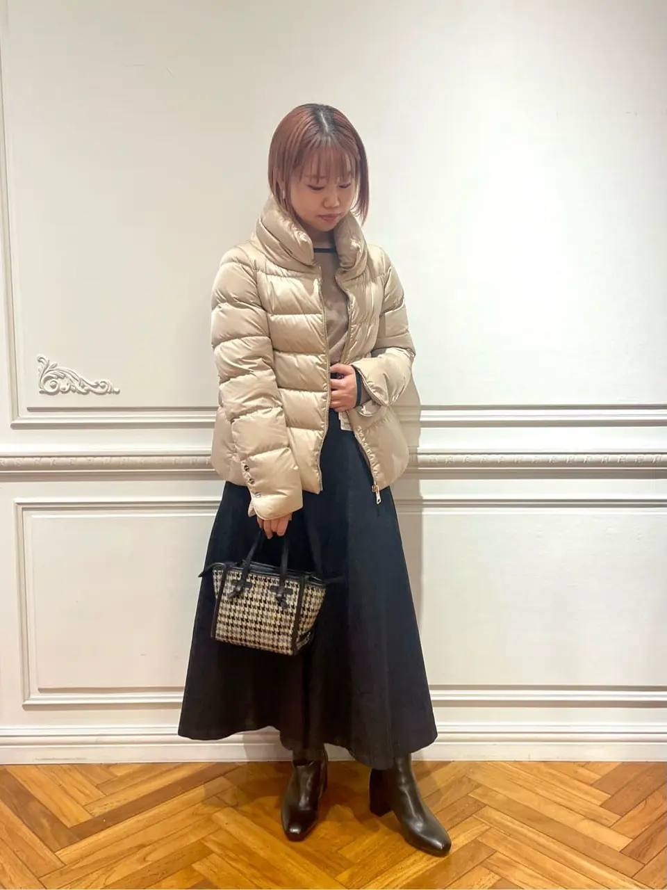 JAPAN DENIM(ジャパンデニム)】 PIPING FLARE SKIRT｜PARIGOT ONLINE