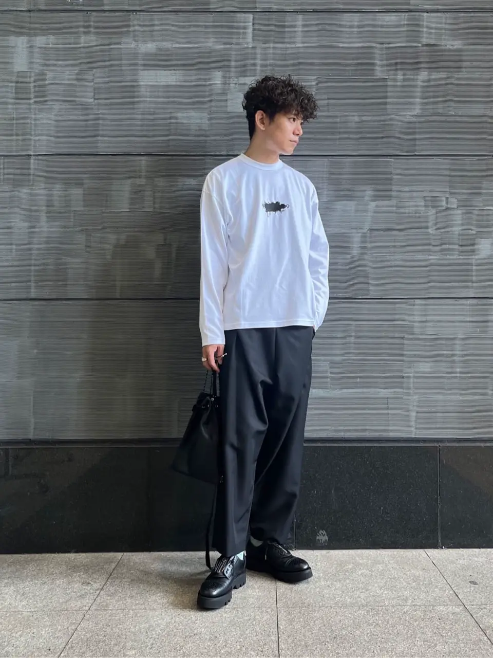 yoshio kubo(ヨシオクボ)】 TWILL WIDE PANTS｜PARIGOT ONLINE（パリゴ