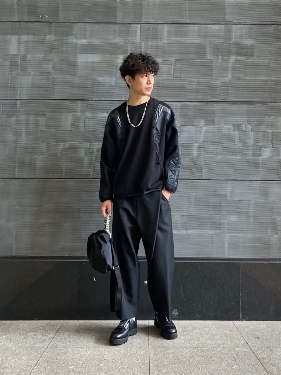 ヨシオクボ 切り替えしパンツ ヨシオクボ 切り替えしパンツ