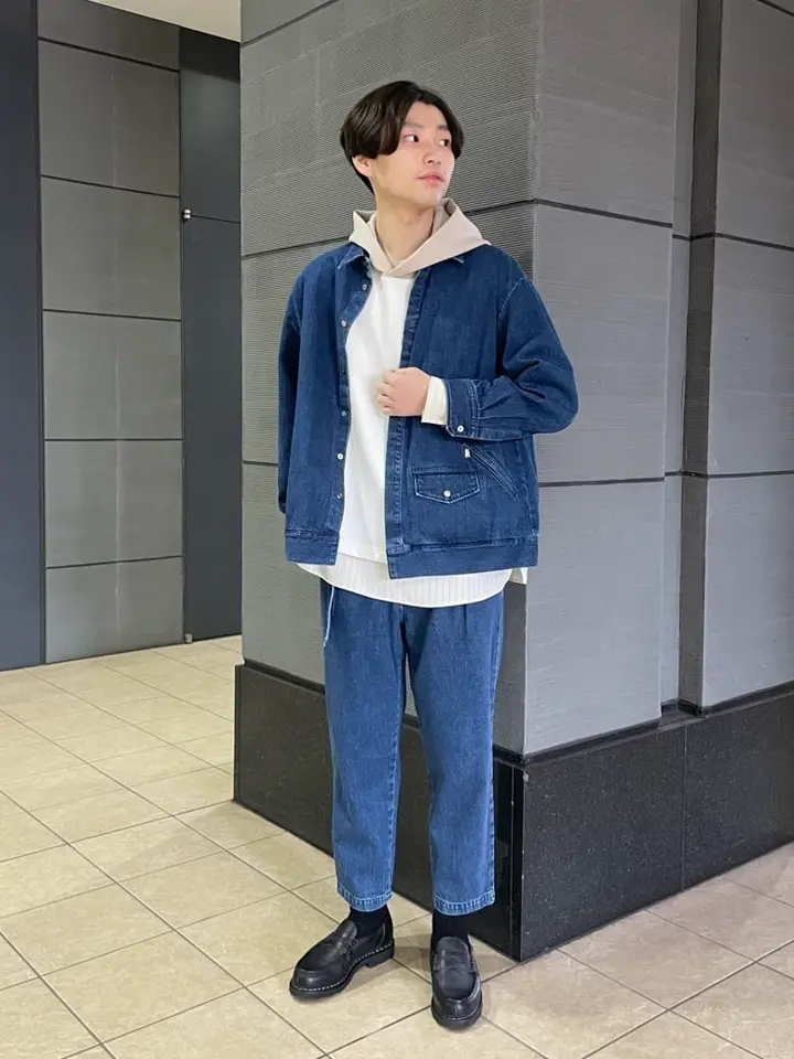 JAPAN DENIM(ジャパンデニム)】CULLNI _ RIDERS SHIRT JACKET MEDIUM