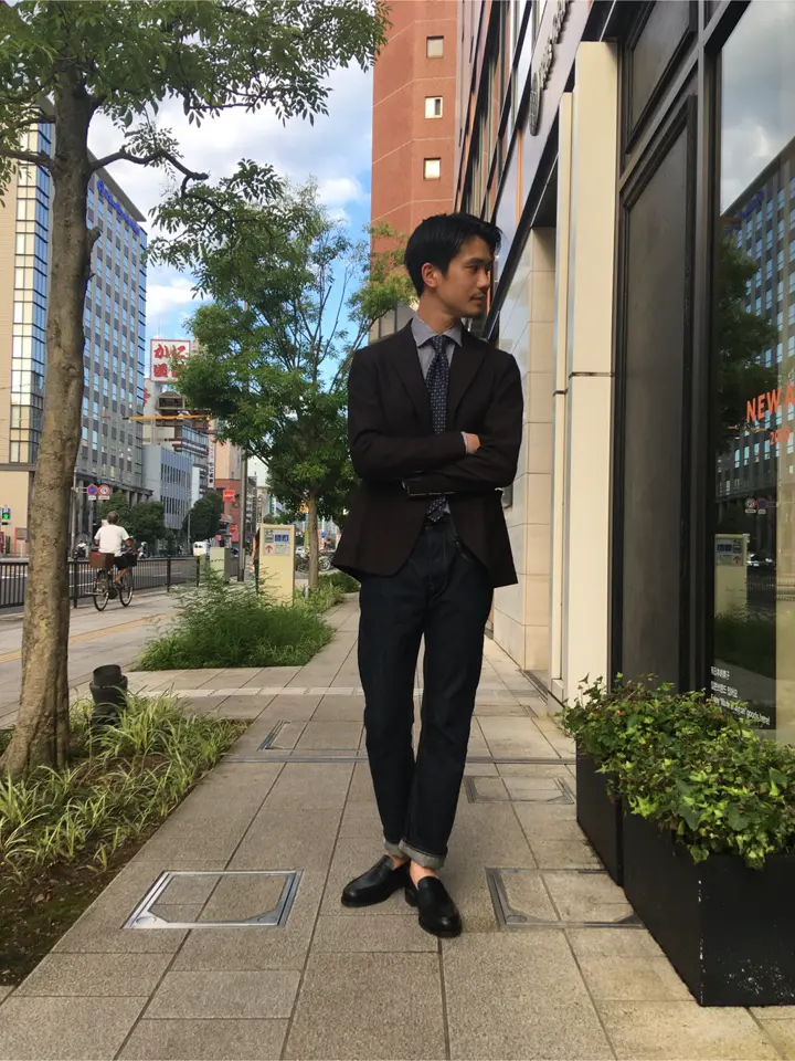 JAPAN DENIM(ジャパンデニム)】 DENHAM _ SKIN SLIM TAPERED