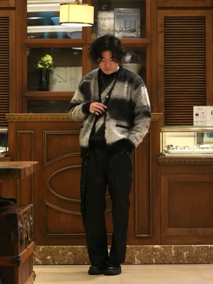 YOKE(ヨーク)】 Kid Mohair Jacquard Sweater｜PARIGOT ONLINE（パリゴ