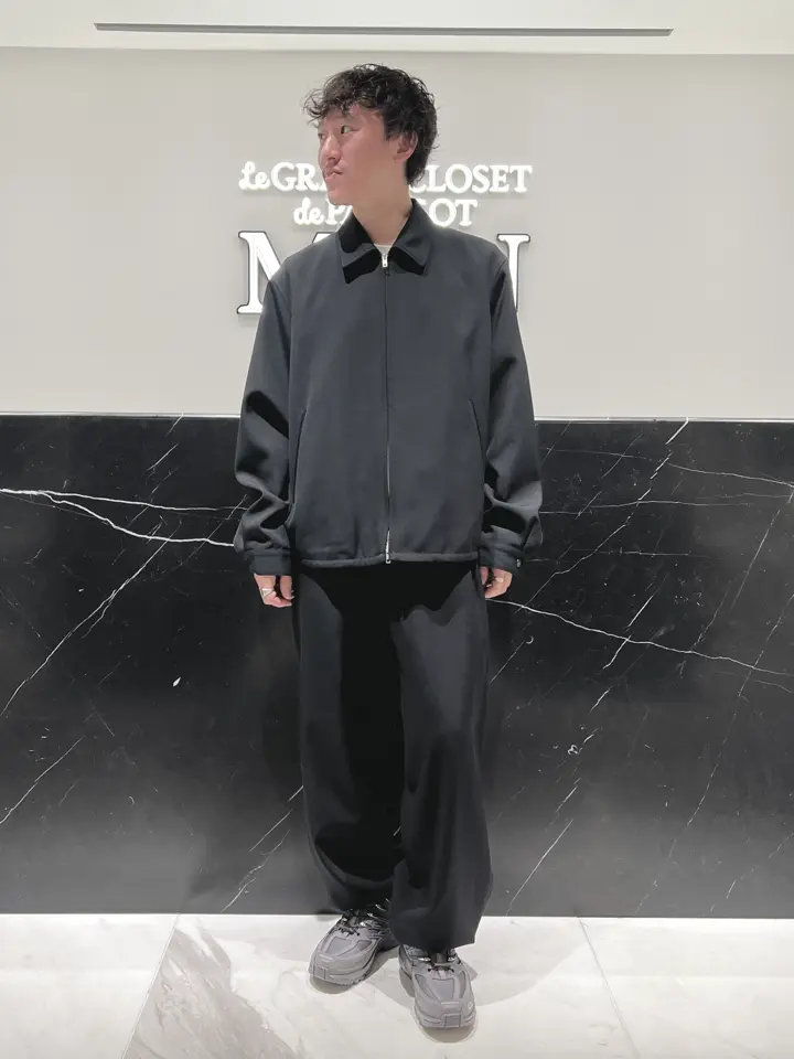 ATON(エイトン)】 BACK SATIN HARRINGTON JACKET｜PARIGOT ONLINE