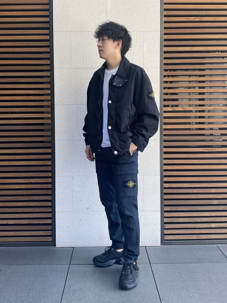 STONE ISLAND(ストーンアイランド)】 コンパクトタッチブルゾン