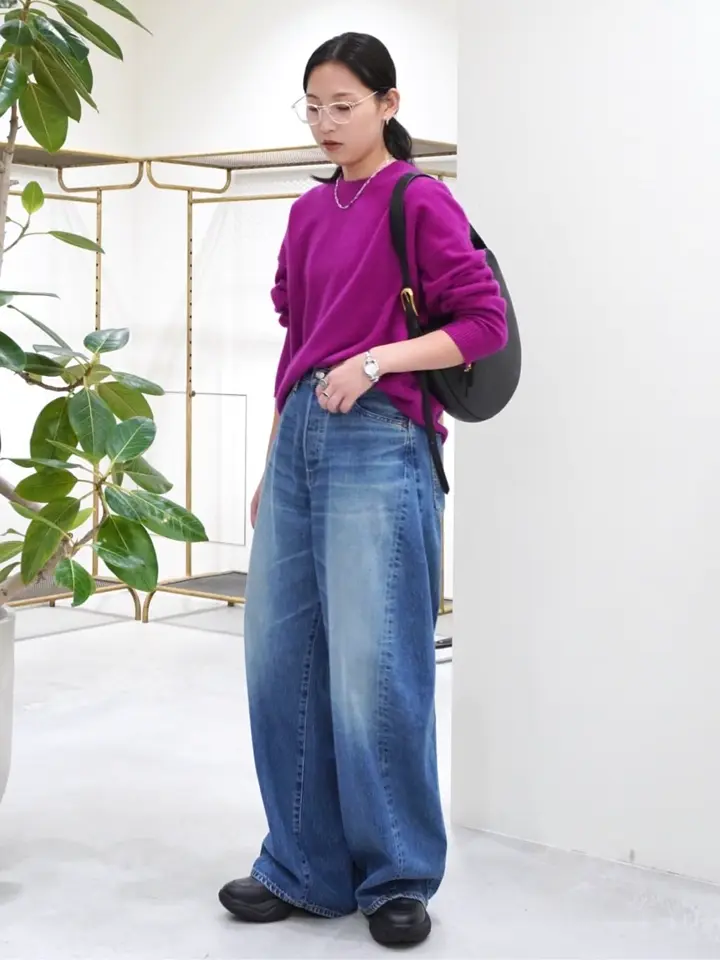 HYKE(ハイク)】 ≪GENDERLESS≫DENIM BARREL-LEG JEANS｜PARIGOT