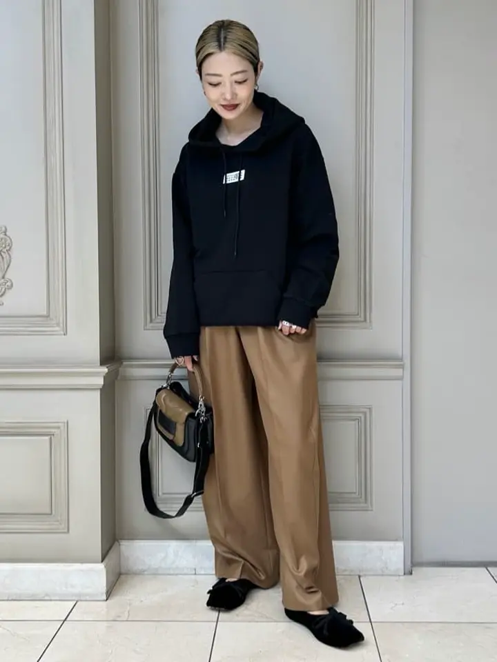 MM6 Maison Margiela ショルダーカバースウェットフーディー MM6 Maison Margiela(エムエムシックス メゾン マルジェラ