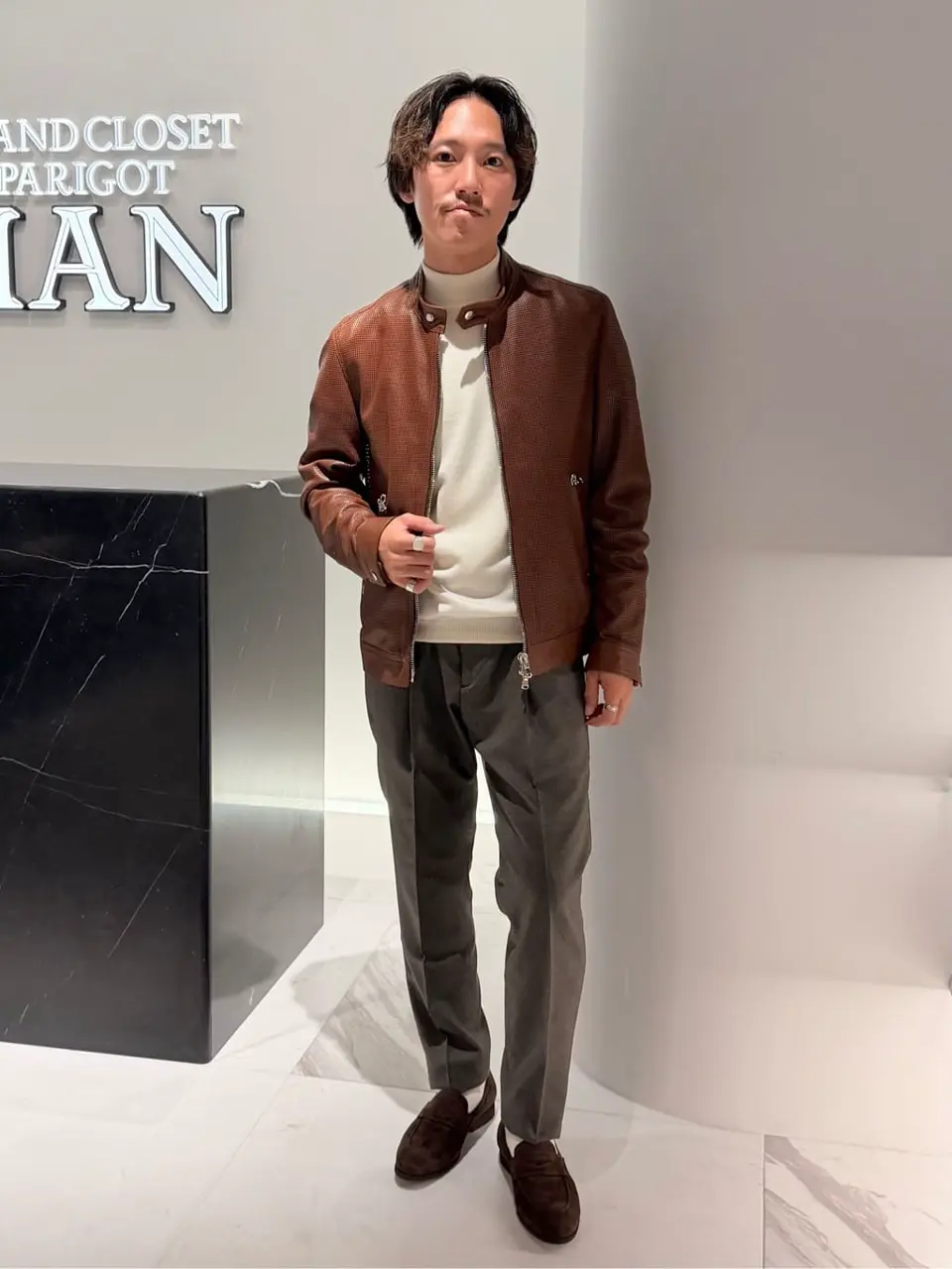 EMMETI(エンメティ)】 干場義雅氏別注 H CLASSICA PUNCHING パンチング