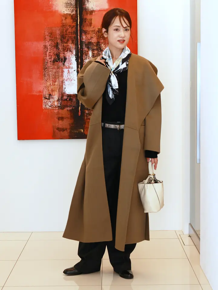 TOTEME(トーテム)】 Signature shawl collar double coat｜PARIGOT