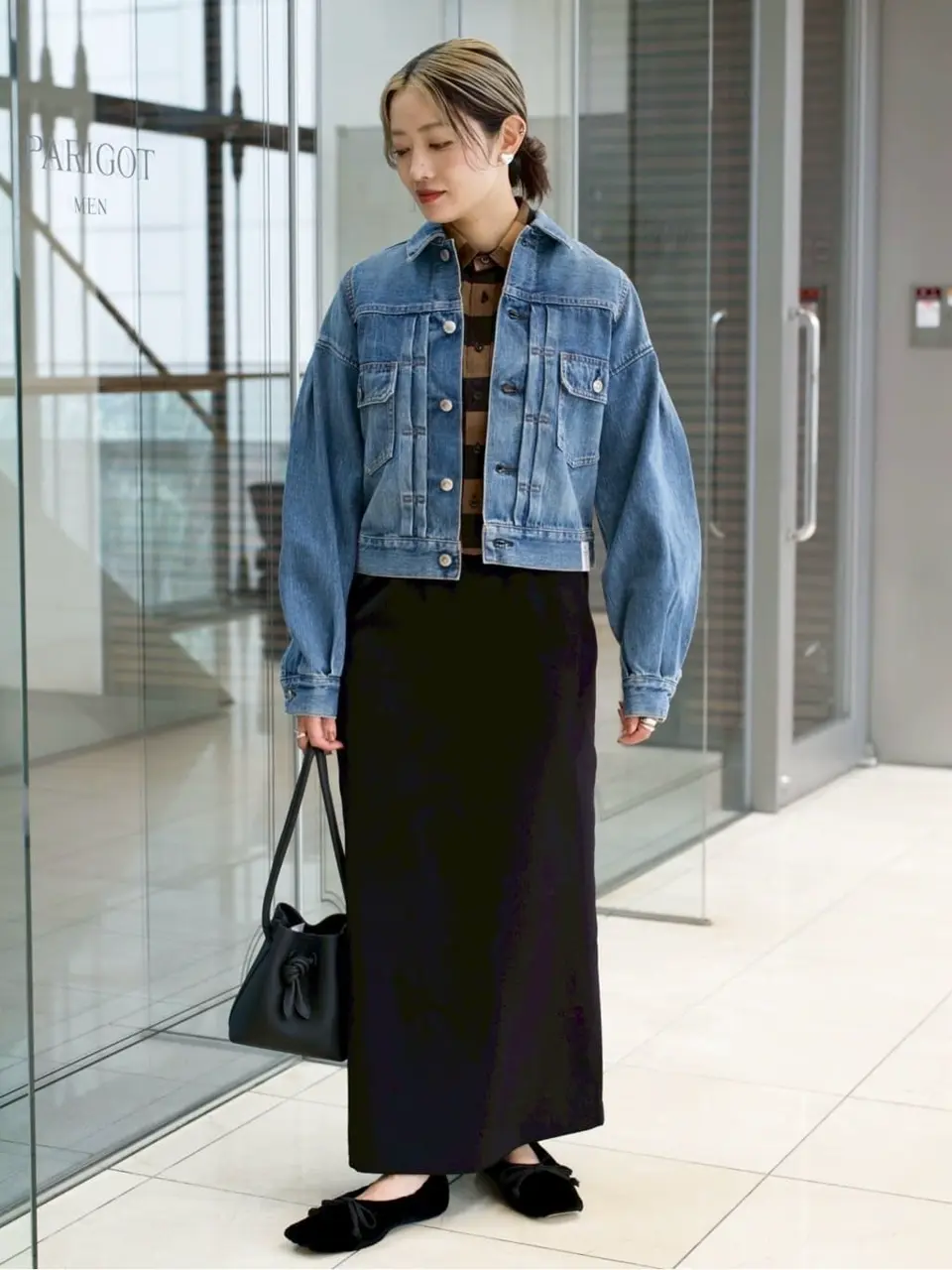 HYKE(ハイク)】 BALOON SLEEVE DENIM JACKET/TYPE2｜PARIGOT ONLINE