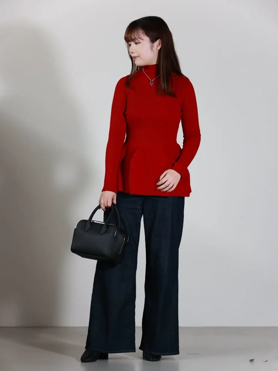 CFCL(シーエフシーエル)】 POTTERY MOCKNECK LONG SLEEVE TOP