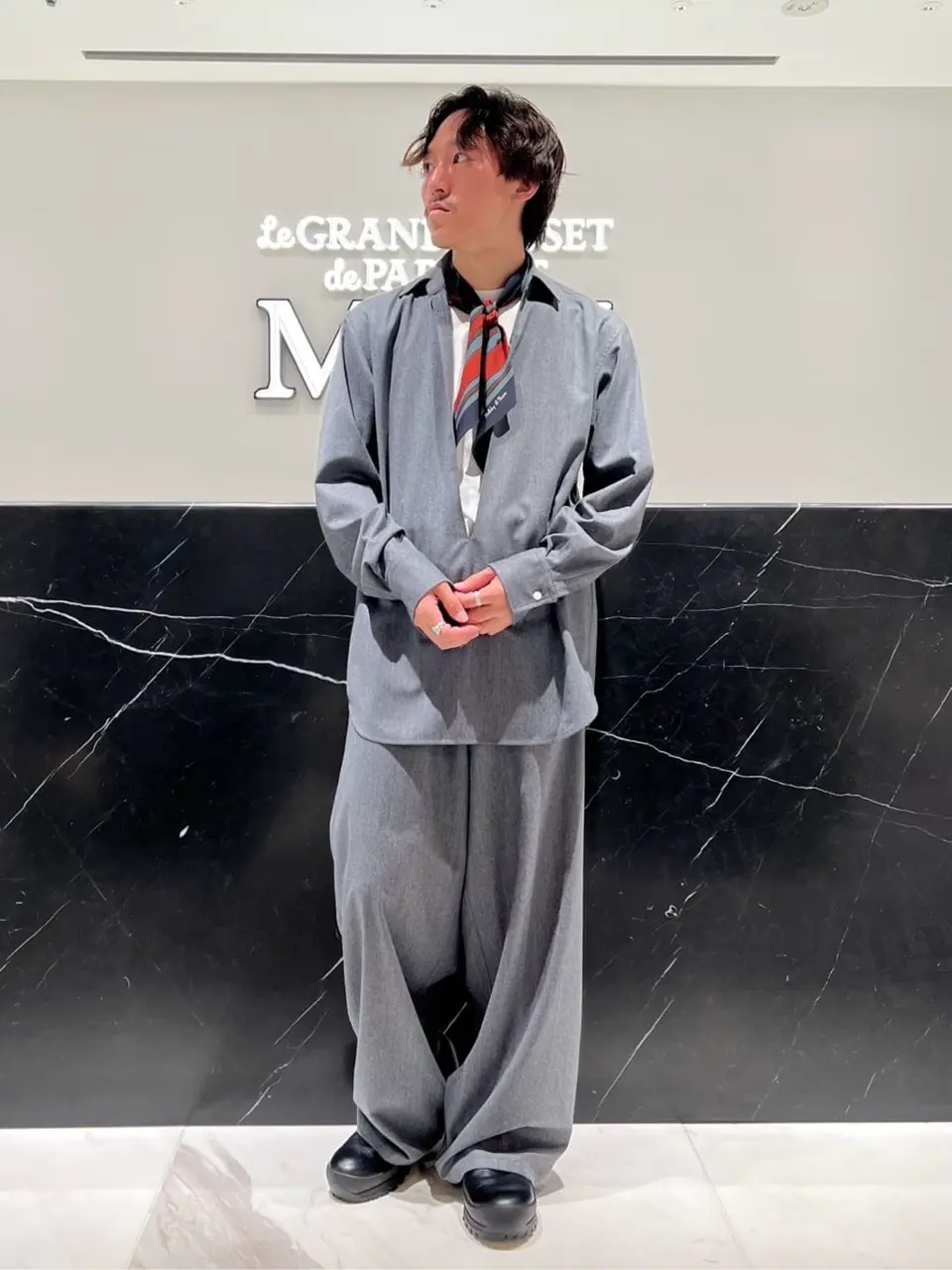 CINOH(チノ)】 プルオーバーシャツ｜PARIGOT ONLINE（パリゴオンライン）