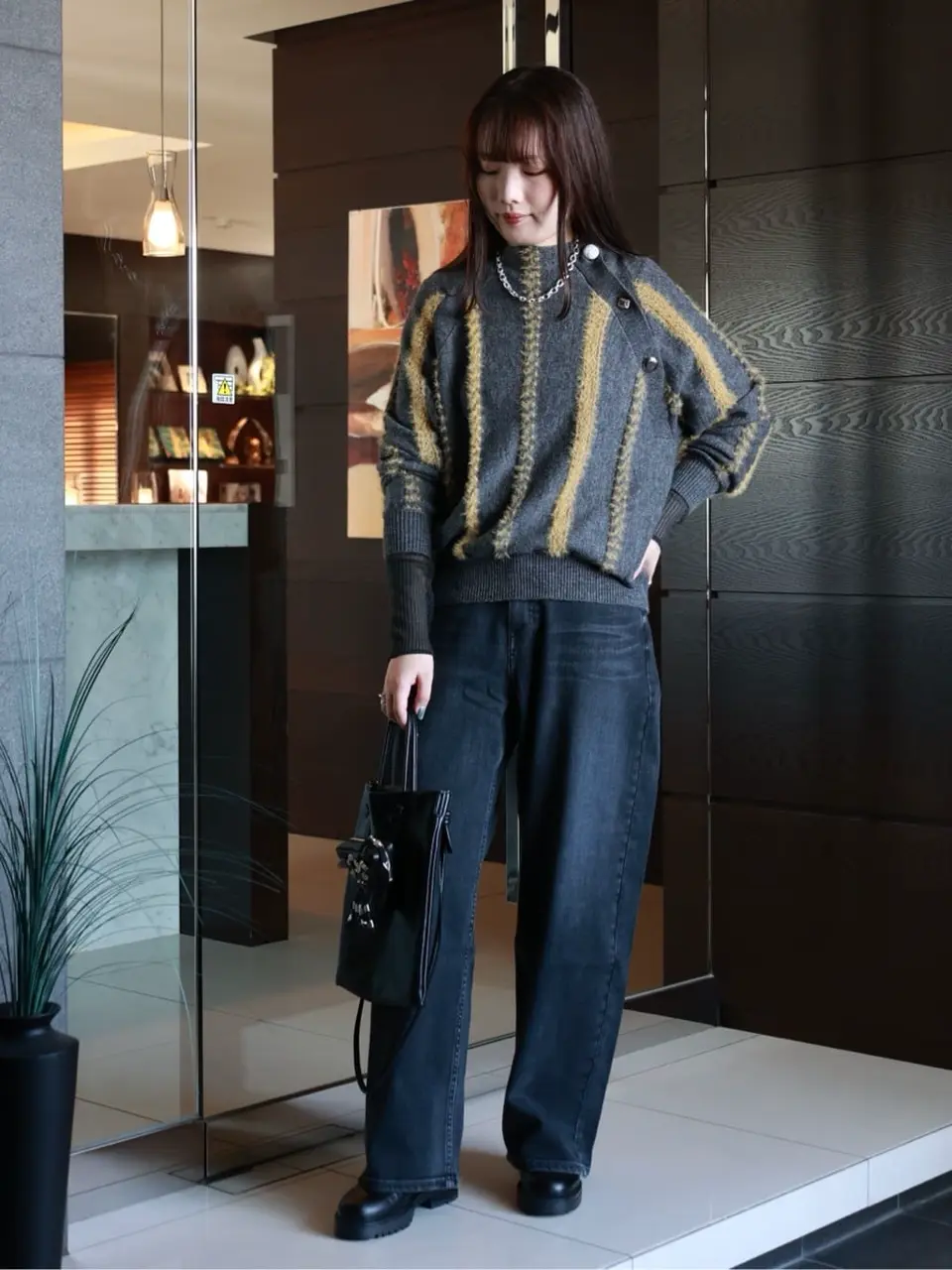 TOGA PULLA(トーガプルラ)】 STRIPE KNIT PULLOVER｜PARIGOT ONLINE