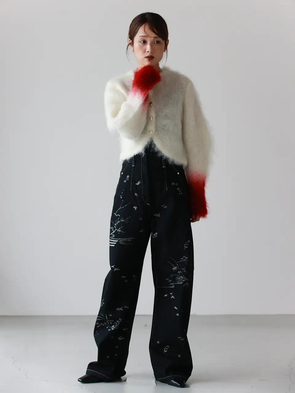 あ*わ様 週末値下げ！新品【Mame kurogouchi】Fur カーディガン Mame Kurogouchi(マメ クロゴウチ)】 Fur Knitted Cardigan｜PARIGOT