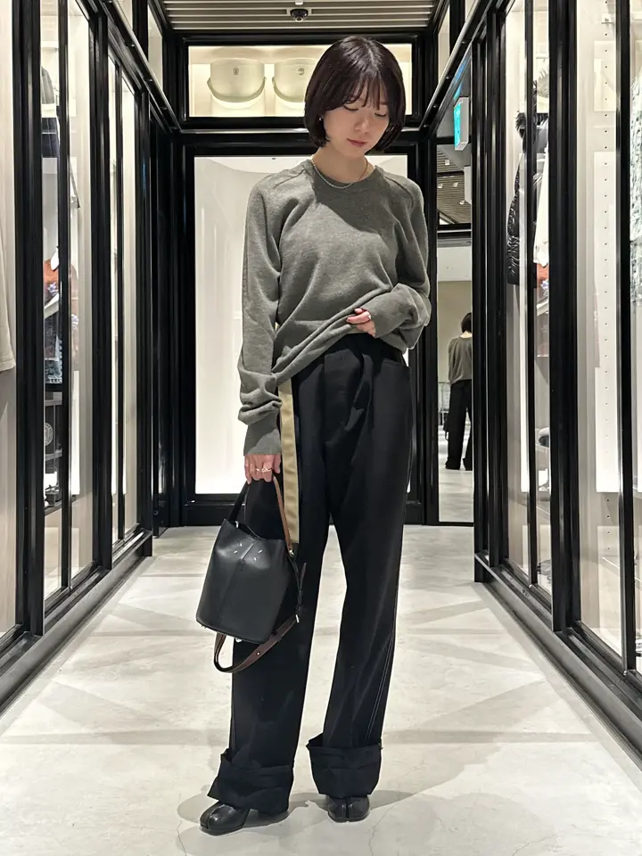 Maison Margiela(メゾンマルジェラ)】 ウールトラウザーズ