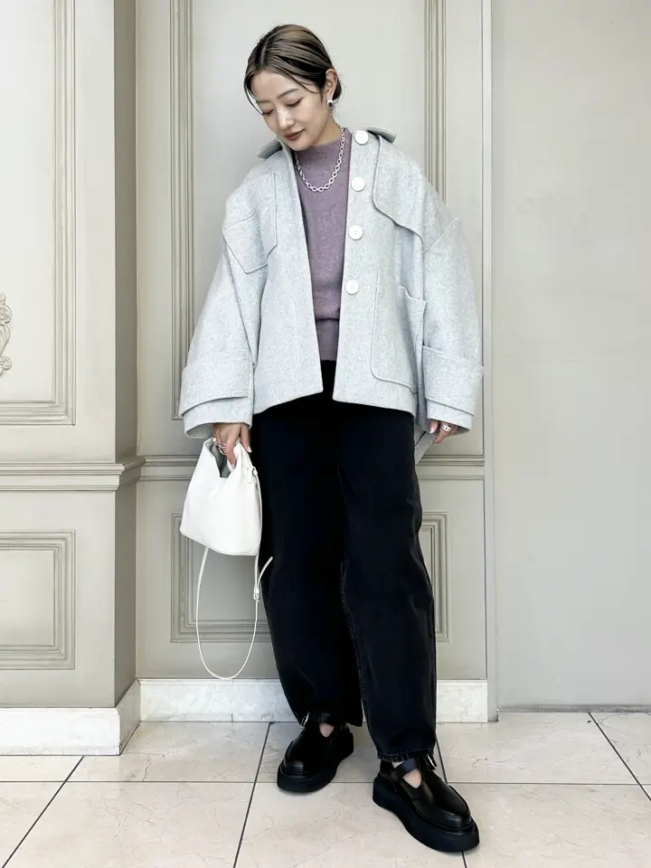 ENFOLD(エンフォルド)】 MILITARY SOUTIEN-COLLAR COAT｜PARIGOT