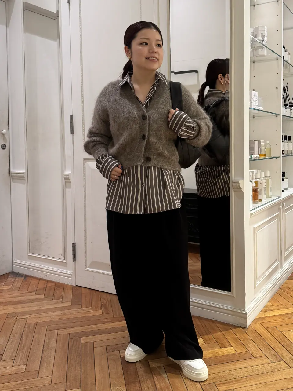 ENFOLD(エンフォルド)】 RELAX ELASTIC WIDE-TROUSERS｜PARIGOT ONLINE