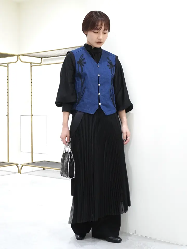 HYKE(ハイク)】 ORGANDY WRAP PLEATED SKIRT｜PARIGOT ONLINE（パリゴ