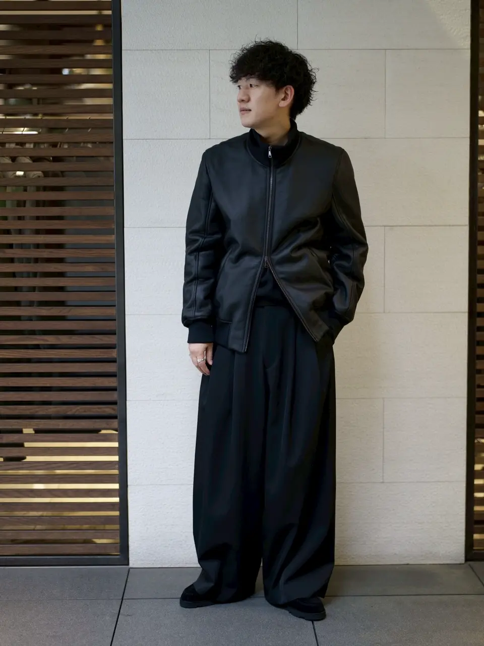 MARKAWARE(マーカウェア)】 TRIPLE PLEATED WIDE TROUSERS -Organic