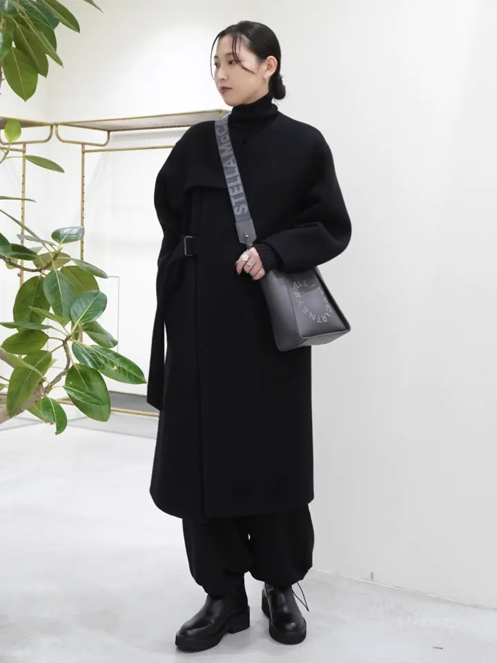 美品HYKE ハイクDOUBLE FACE TRENCH BLACKサイズ1 美品HYKE ハイクDOUBLE FACE TRENCH BLACKサイズ1 - メルカリ