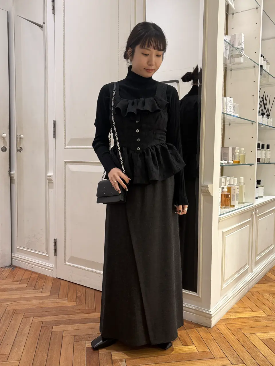 FETICO(フェティコ)】 FLORAL JACQUARD BUSTIER TOP｜PARIGOT ONLINE