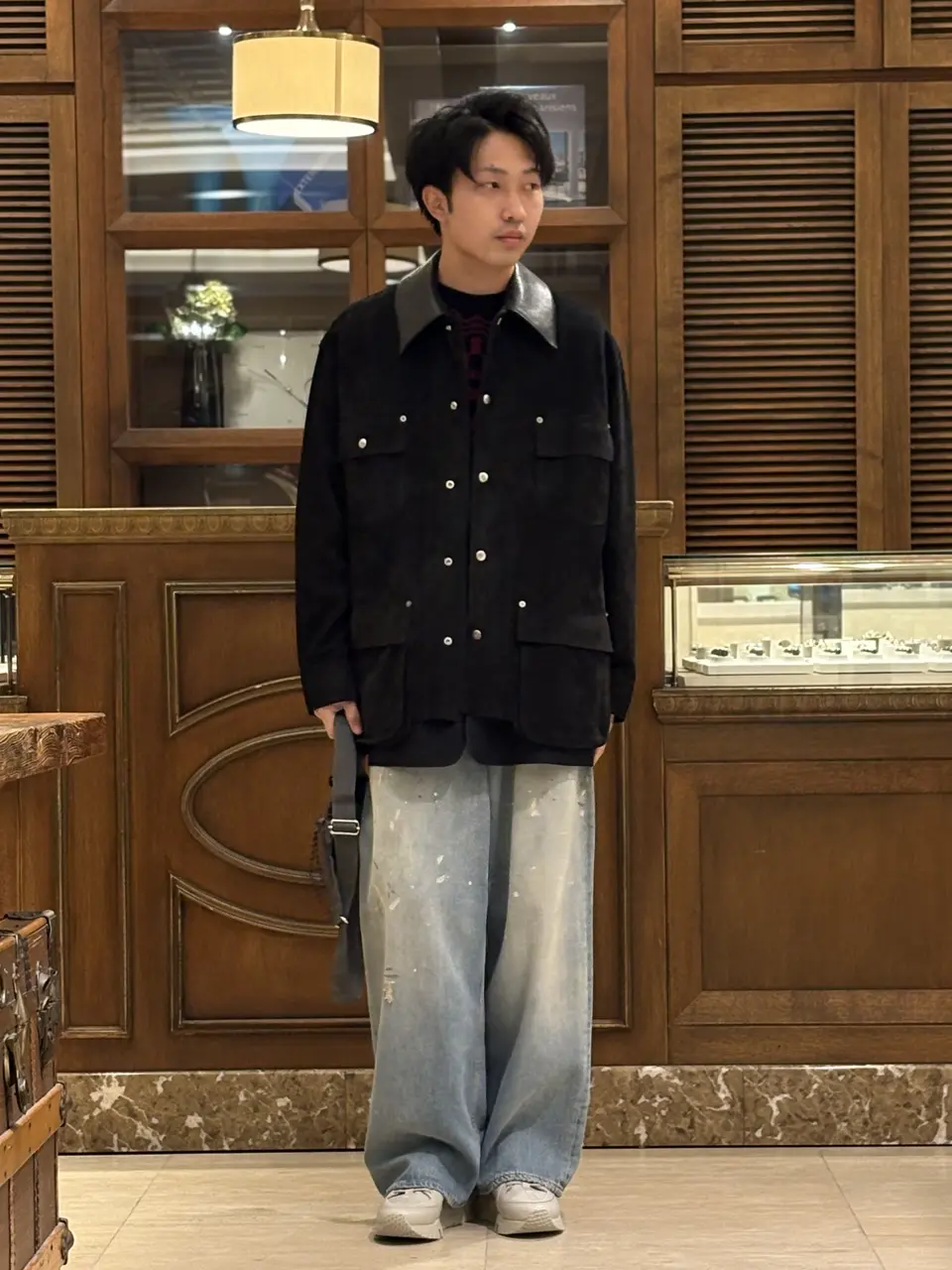 YOKE(ヨーク)】 ヌバックレザーカバーオールジャケット｜PARIGOT