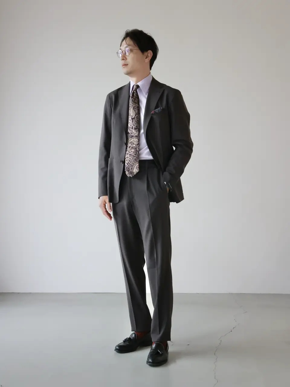 TAGLIATORE(タリアトーレ)】 DAKAR/ウールシングルスーツ｜PARIGOT