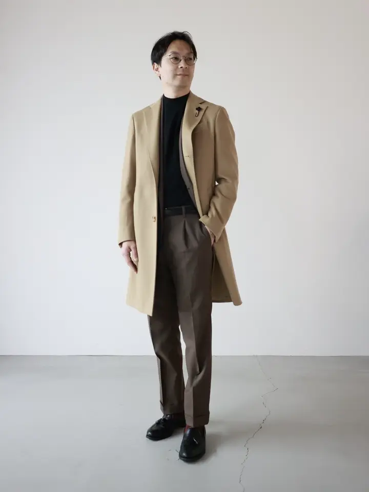 LARDINI(ラルディーニ)】 ウールチェスターコート｜PARIGOT ONLINE