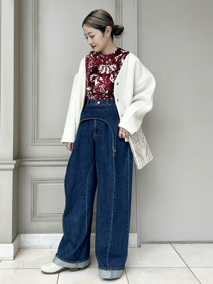 Chika Kisada(チカ キサダ)】 デニムパンツ｜PARIGOT ONLINE（パリゴ