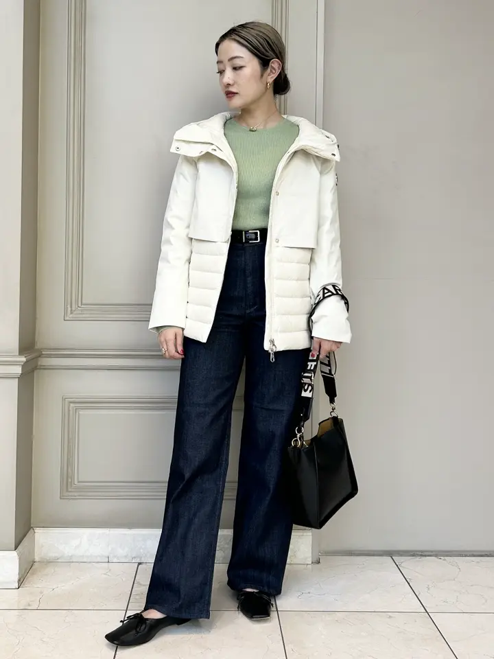 MAISON BOINET(メゾンボワネ)】 スクエアゴールドバックルベルト