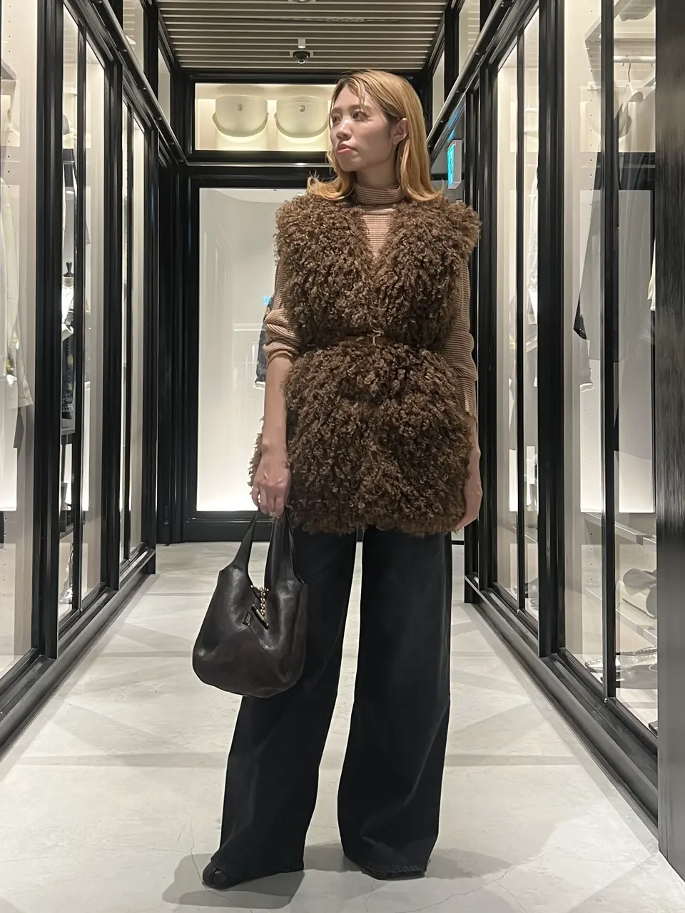 CINOH(チノ)】 クリンプドボアベスト｜PARIGOT ONLINE（パリゴオンライン）