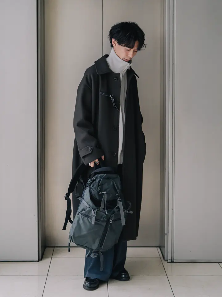 みよ様専用【YOKE】 Reversible Balmacaan Coat 【公式通販】