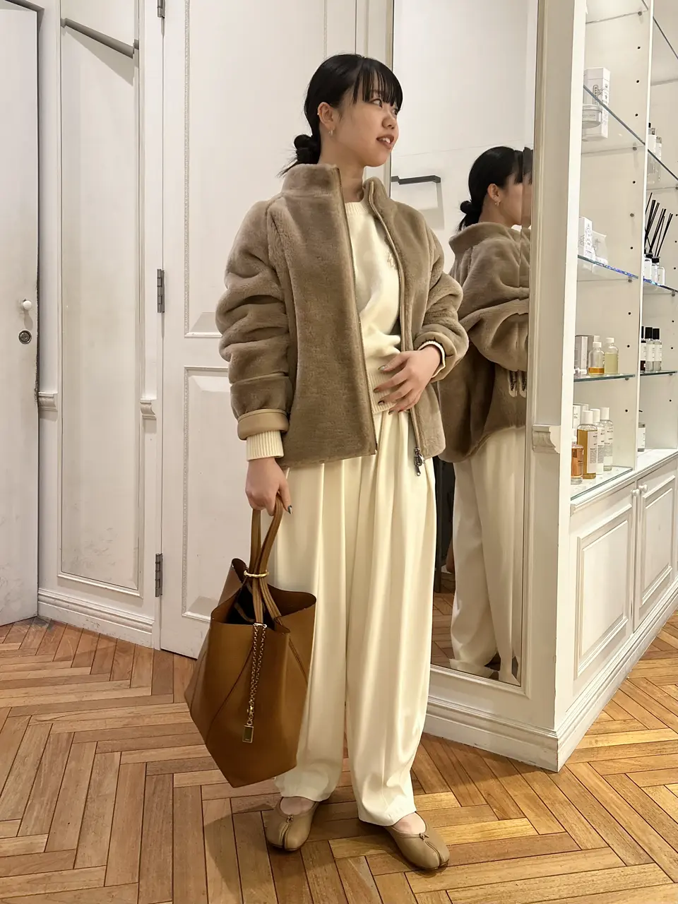 Maison Margiela(メゾンマルジェラ)】 タビ バレエシューズ｜PARIGOT