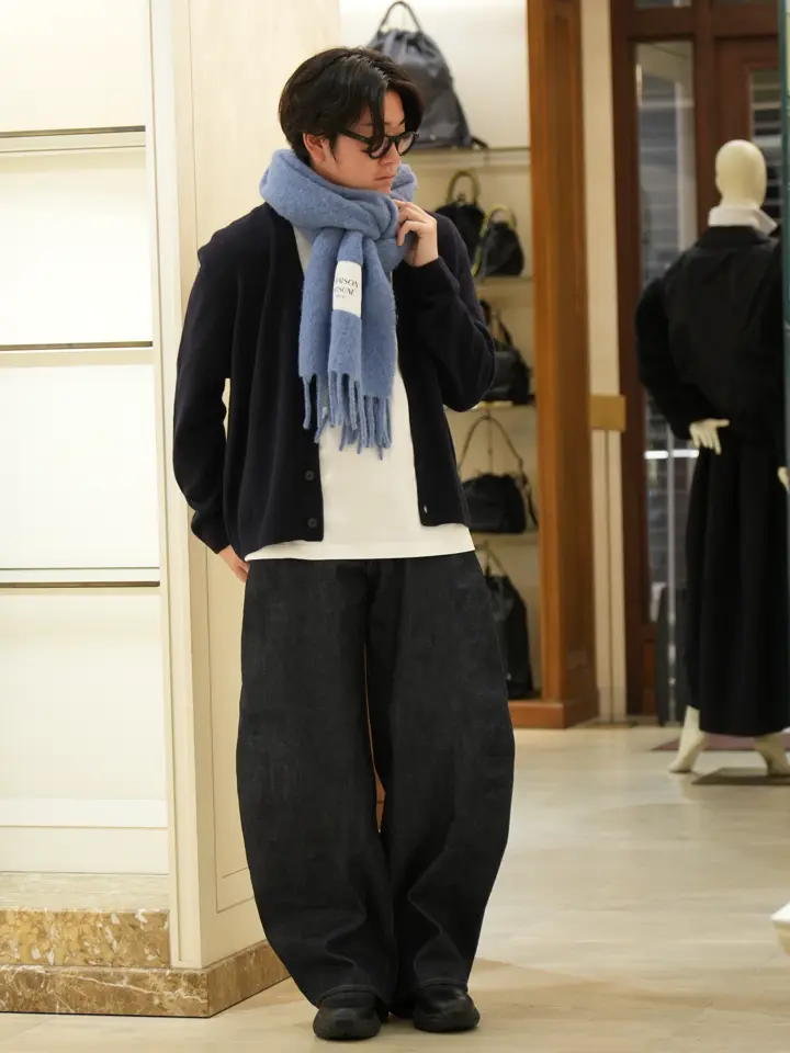 MAISON KITSUNE(メゾンキツネ)】 フォックスヘッド ラムウール