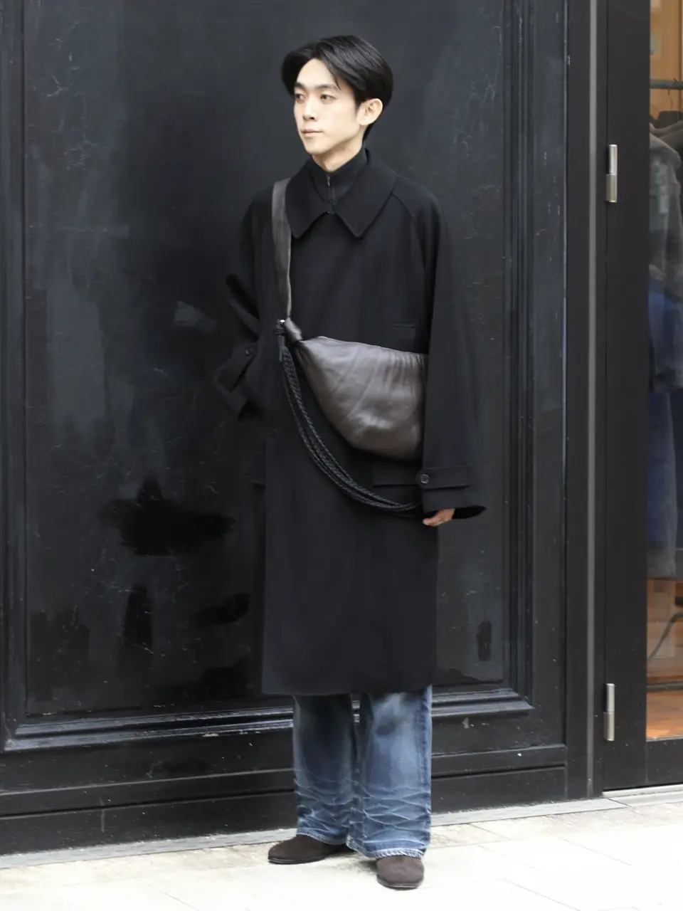 MARKAWARE(マーカウェア)】 Polwarth Tuxedo Cloth Hunter Coat