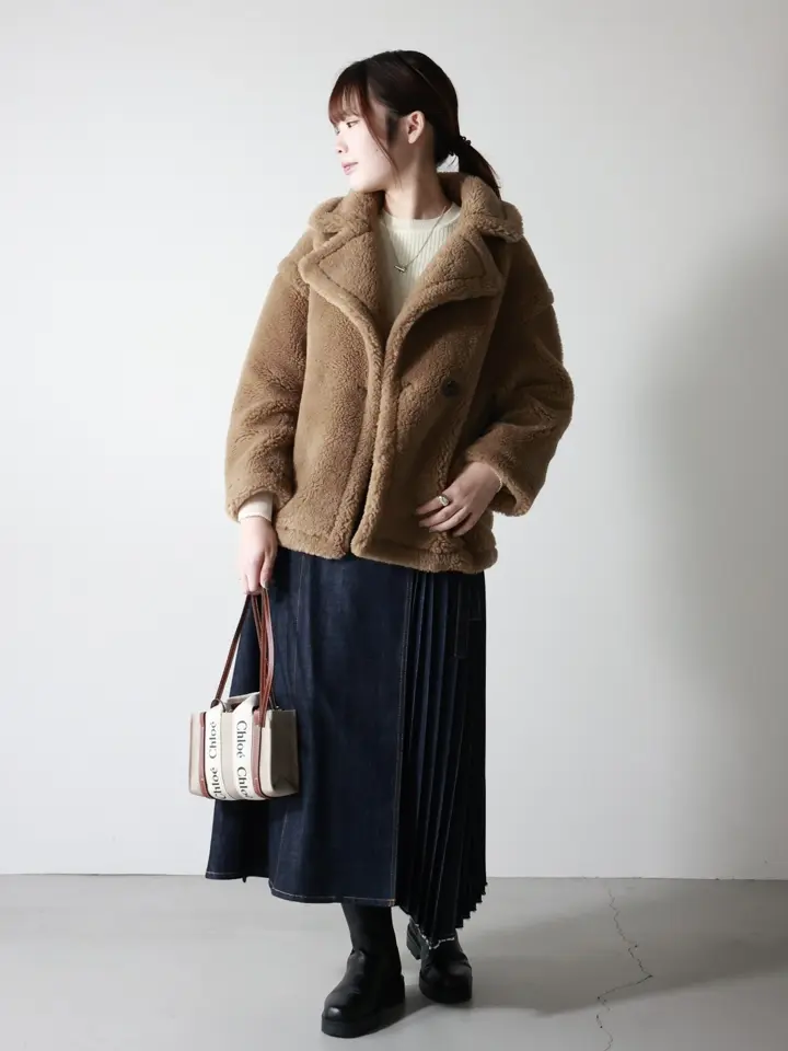 Chloe(クロエ)】 リネン製 WOODYミニトートバッグ｜PARIGOT ONLINE
