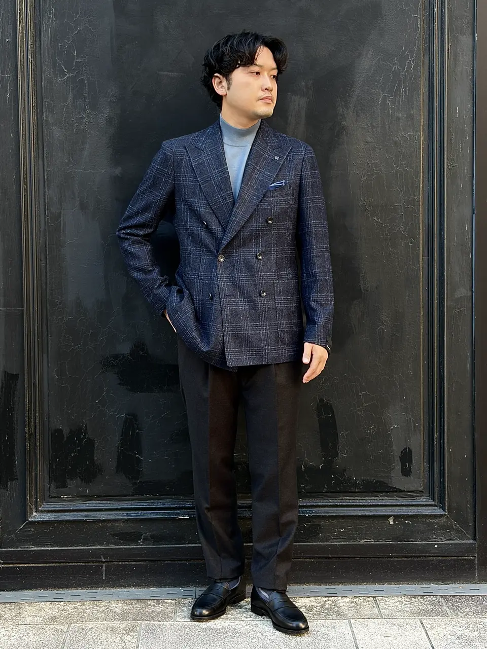 TAGLIATORE(タリアトーレ)】 MONTECARLO / 6Bダブルジャケット