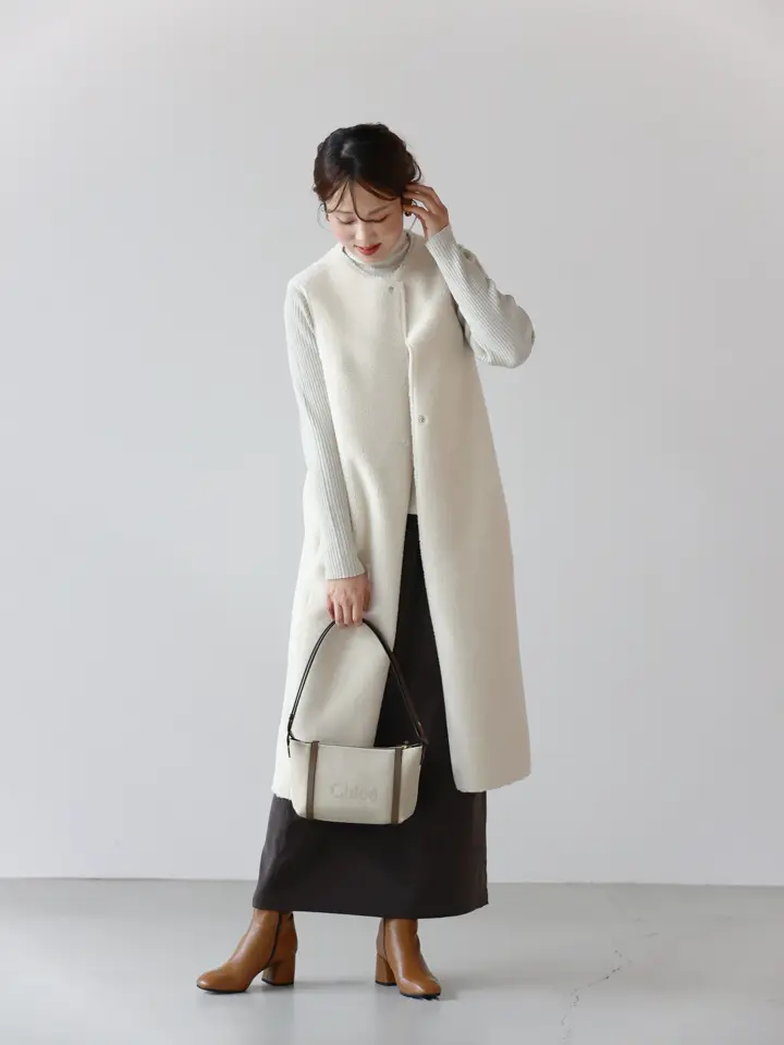 PARIGOT(パリゴ)】 エコボアロングベスト｜PARIGOT ONLINE（パリゴ