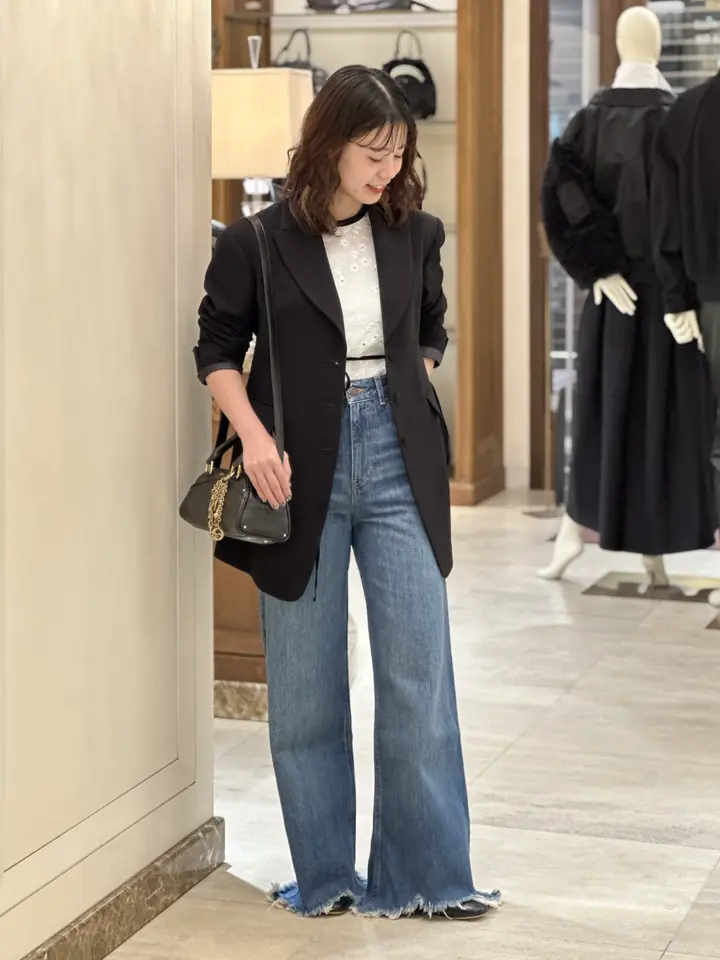 Chloe(クロエ)】 裾フリンジデニムジーンズ｜PARIGOT ONLINE（パリゴ