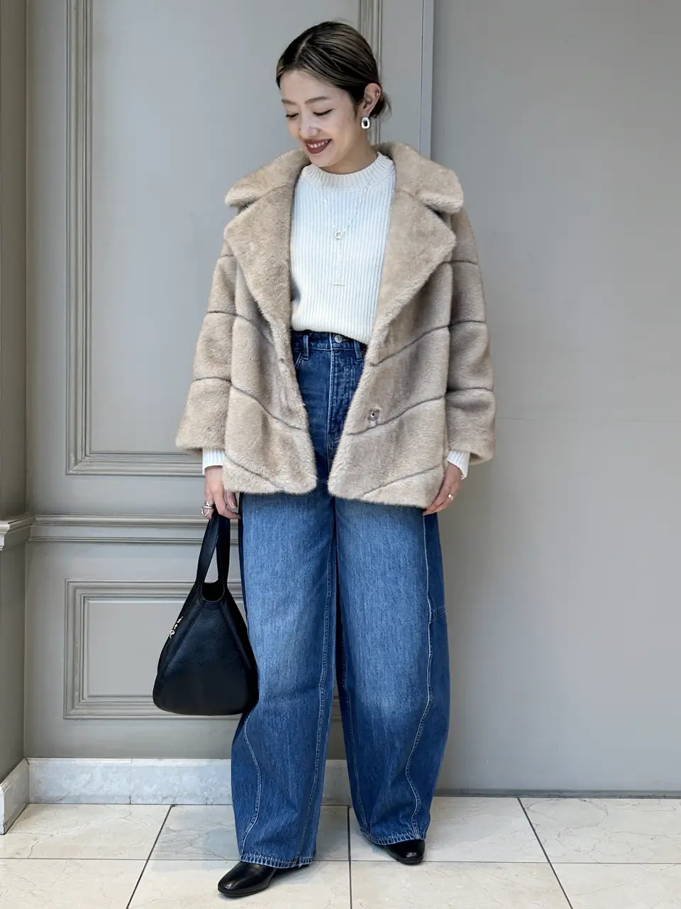 Lou Andrea(ルーアンドレア)】 ファーコート｜PARIGOT ONLINE（パリゴ