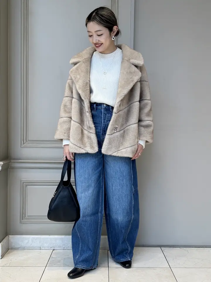 Lou Andrea(ルーアンドレア)】 ファーコート｜PARIGOT ONLINE（パリゴ