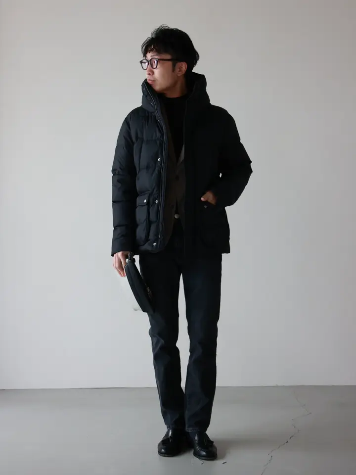 ダンディT 　Herno レザージャケット　46 HERNO/ヘルノで見つけた理想のA-2タイプのレザージャケット