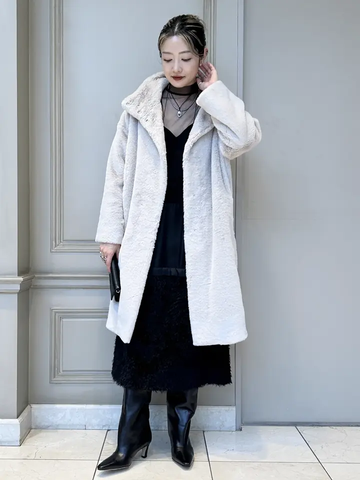 HERNO(ヘルノ)】 ロングファーコート｜PARIGOT ONLINE（パリゴオンライン）