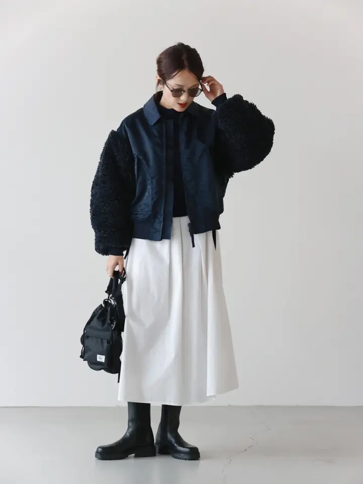 HYKE(ハイク)】 FAUX SHEARLING TYPE CWU-45/P JACKET｜PARIGOT ONLINE