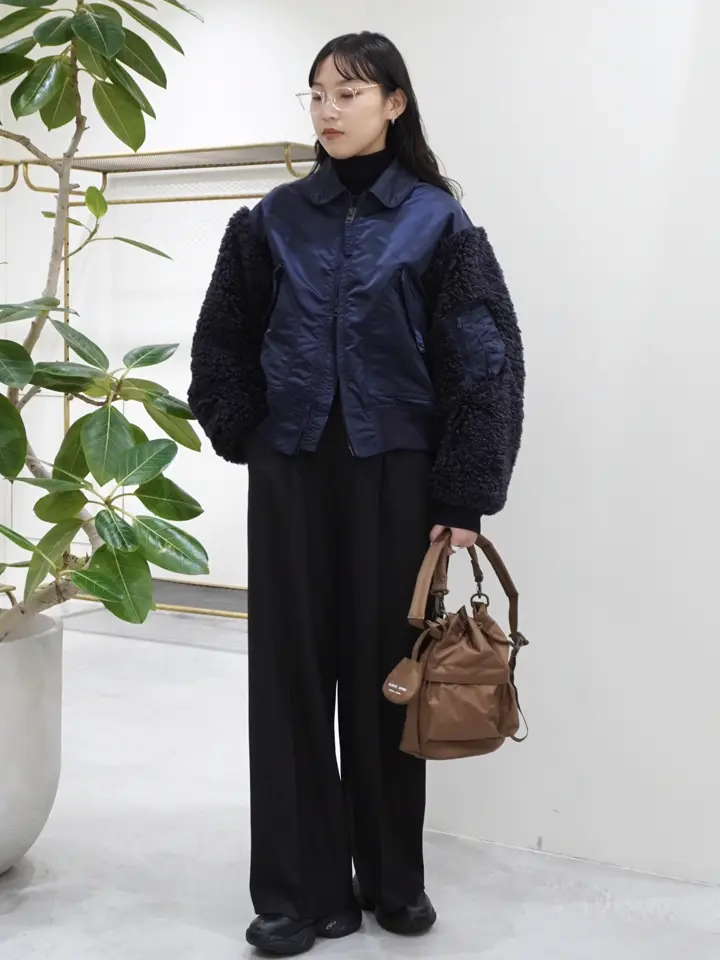 HYKE(ハイク)】 FAUX SHEARLING TYPE CWU-45/P JACKET｜PARIGOT ONLINE