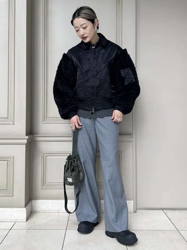 HYKE(ハイク)】 FAUX SHEARLING TYPE CWU-45/P JACKET｜PARIGOT ONLINE