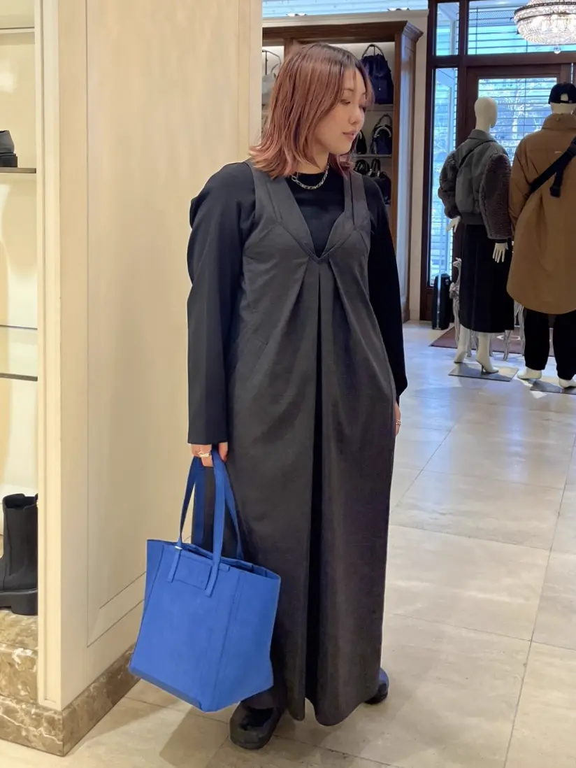 ENFOLD(エンフォルド)】 LAYERED-LIKE JUMPER SKIRT｜PARIGOT ONLINE