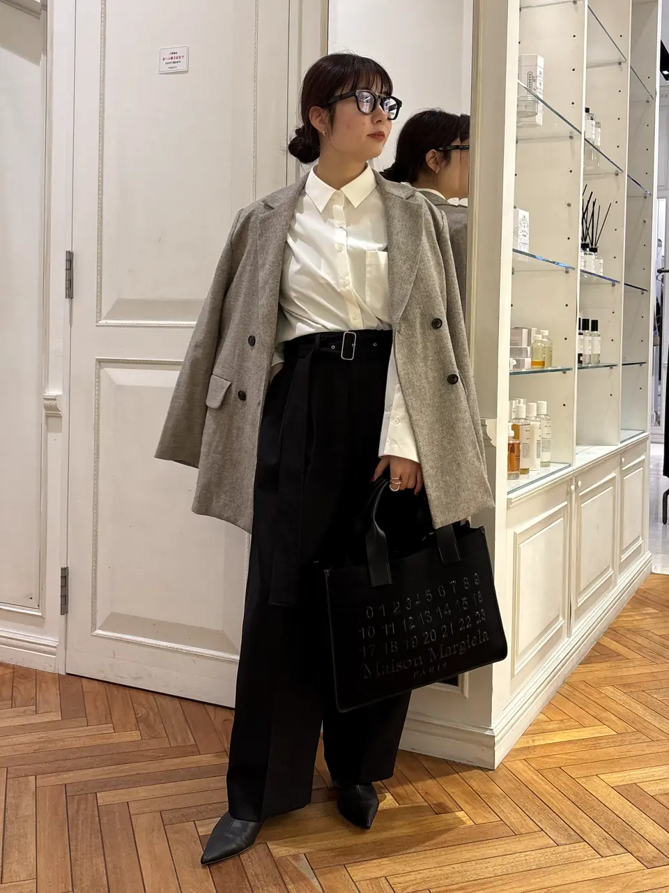 Maison Margiela(メゾンマルジェラ)】 CABAS SHOPPING BAG SMALL