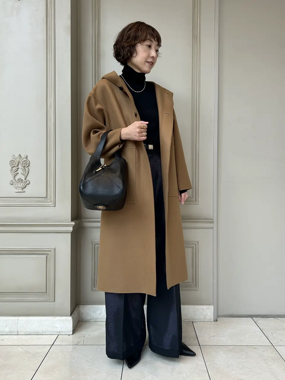 HYKE(ハイク)】 MELTON HOODED WORK COAT｜PARIGOT ONLINE（パリゴ