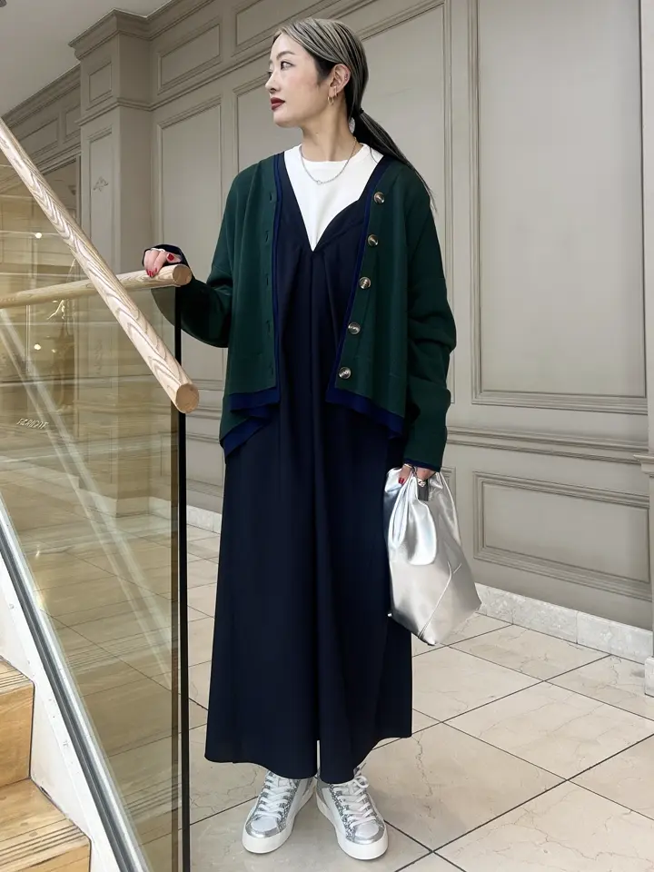 ENFOLD(エンフォルド)】 LAYERED-LIKE JUMPER SKIRT｜PARIGOT ONLINE