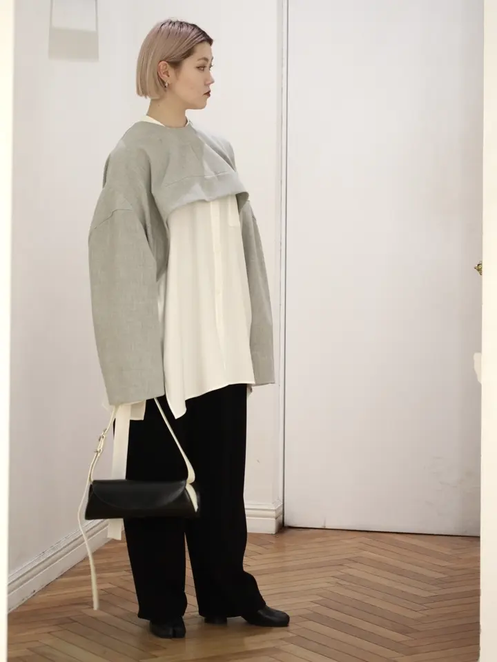ENFOLD(エンフォルド)】 CROPPED PULLOVER｜PARIGOT ONLINE（パリゴ